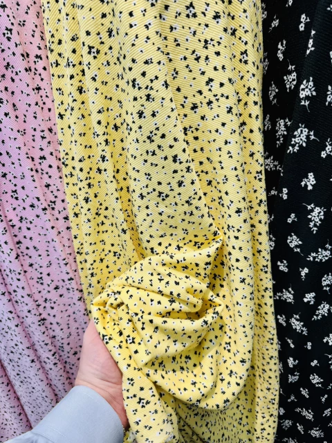 Morley Estampado Liberty "Florcita" Amarilla - comprar online