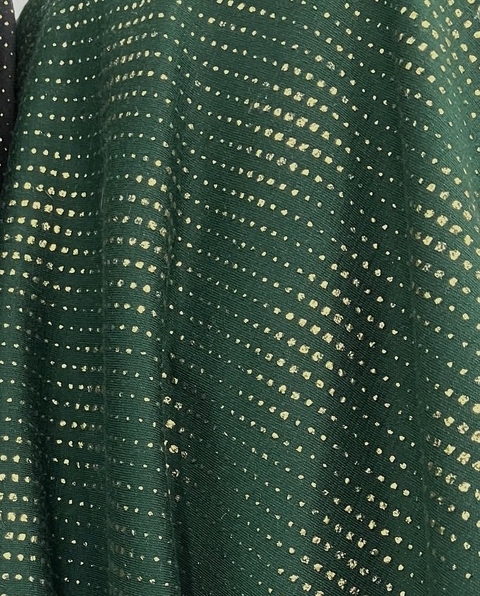 Punto Roma Verde tacha Dorada "Romboide"