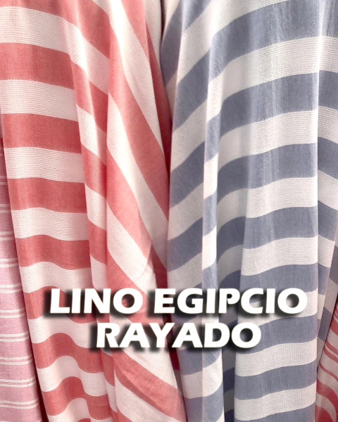 Lino Egipcio - Raya CELESTE F2