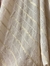 Gasa Beige con guarda fina de encaje y lentejuela