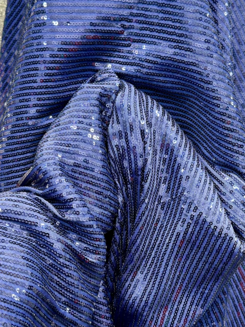 Lentejuela Elastizada - AZUL MARINO
