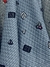 Matelasse Estampado "1975" - Azul