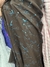 Gasa bordada con Lentejuelas - MARRON - AMAKOM TEXTIL