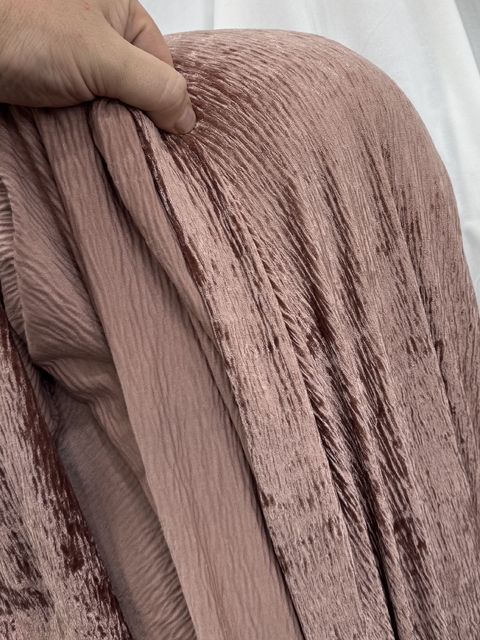 Velvet Arrugado - ROSA DIOR - comprar online
