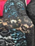 Encaje REBRODE Flower - NEGRO - AMAKOM TEXTIL