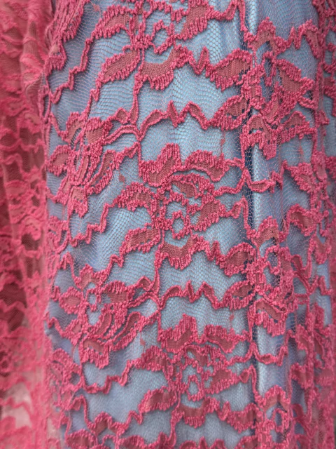 Encaje Elastizado 050 “Lancia” - Magenta Coral - comprar online
