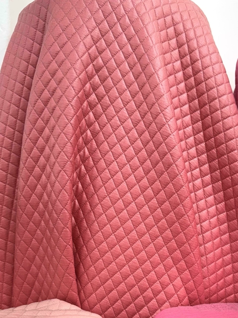 Matelasse Engomado - ROMBO CORAL - comprar online