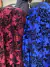 Punto Roma Brocato - "Rosas" Bordo - comprar online