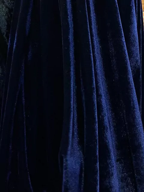 Velvet Elastizado AZUL MARINO