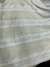 Gasa blanca con guarda bordada de encaje y lentejuela - comprar online