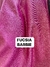 Jersey Foil Engomado FUCSIA BARBIE