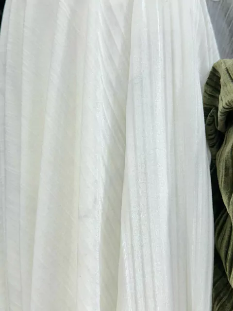 Velvet Plisado BLANCO