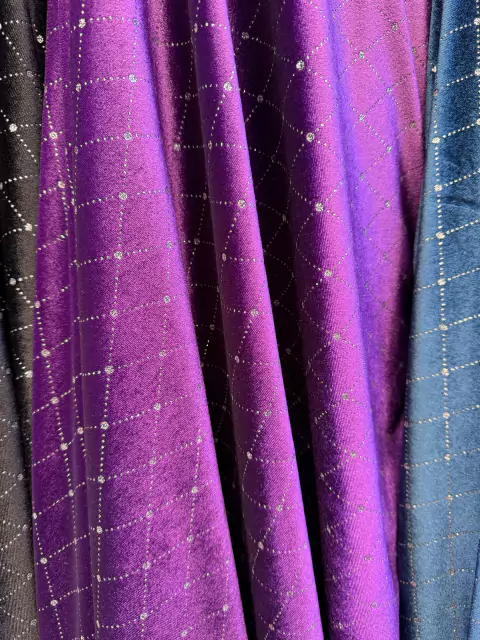 Velvet Diamonds VIOLETA con Lurex/Glitter