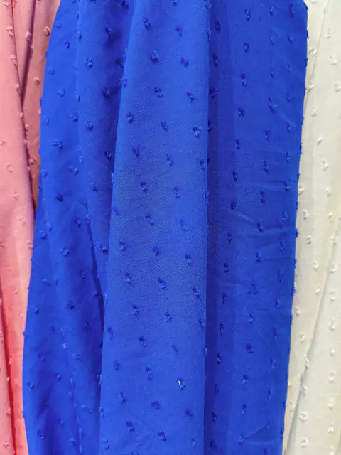 Poplin PLUMETI - AZUL FRANCIA