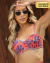 TOP TOMARA QUE CAIA PLISSADO ESTAMPA LUMA - comprar online