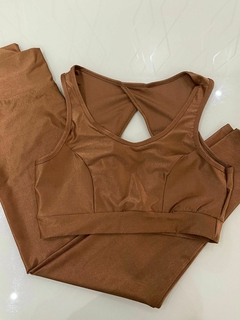 Conjunto Canelado Plus Size - Cookie