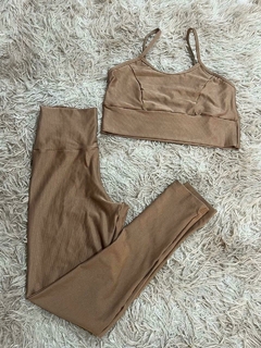 Conjunto Canelado de Compressão G 42/44 - STYLO MODA FITNESS