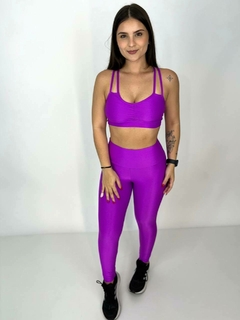 Conjunto Canelado Purpura