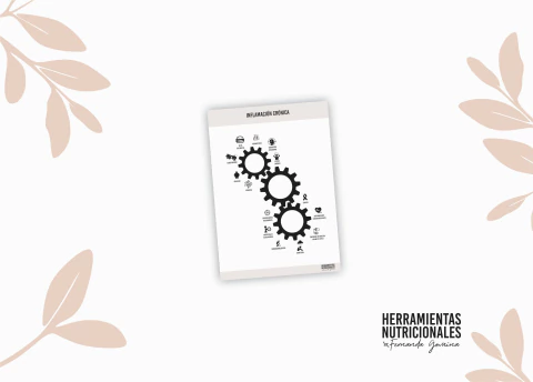 INFOGRAFÍA IMPRESA - INFLAMACIÓN CRÓNICA: causas y consecuencias - comprar online
