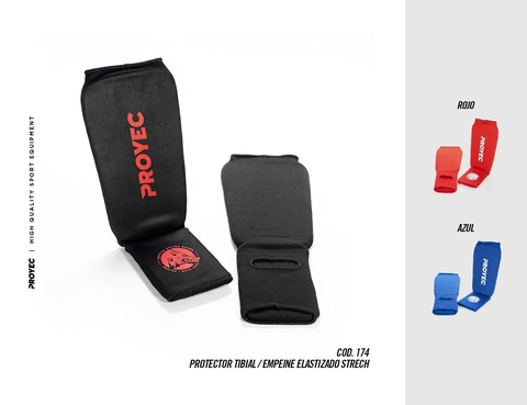 Protector Tibial Strech Elastizado #174 PROYEC