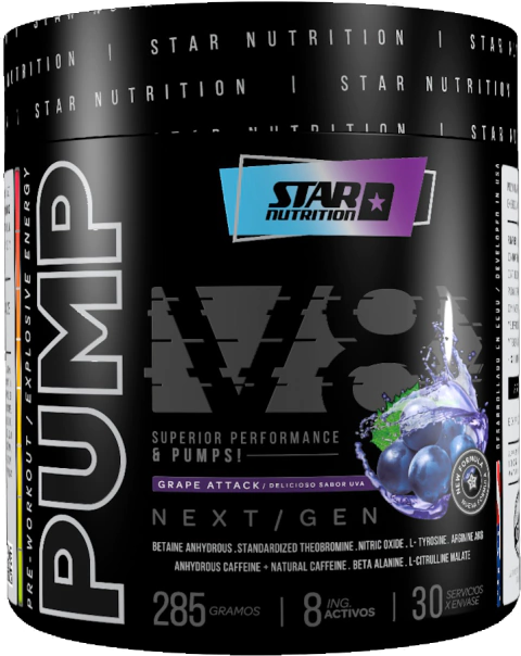 PUMP V8 x285grs STAR NUTRITION en internet