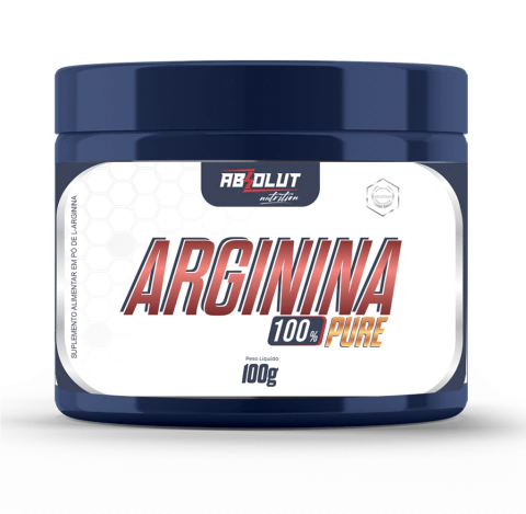 ARGININA 100% (PURE 100G) -ABSOLUT NUTRITION