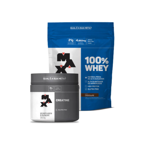 WHEY MAX 100% + CREATINA 300 GR (5% OFF PIX)
