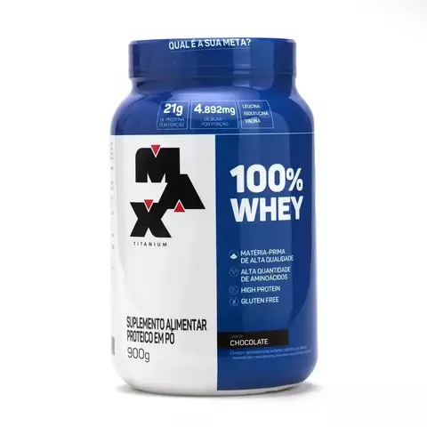 WHEY 100% (POTE) MAX TITANIUM POTE 900GR