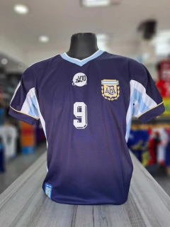 Camiseta argentina suplente 1998 batistuta - comprar online