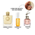 COMBO CHEIROSA - 5 ML GODDESS BURBERRY + 5 ML CHEIROSA 62 + 5 ML SCANDAL