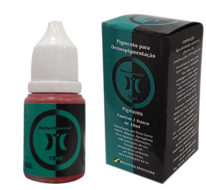 Pigmento Marilyn Mandarin Para Micropigmentação Lábios 10ml