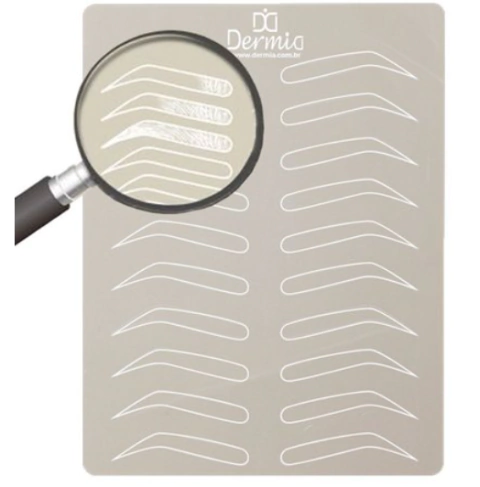 Pele Sintética Dermia Para Treino De Sobrancelhas