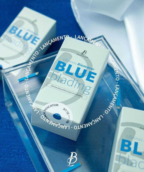 Lâmina Nano de Tebori 14Flex Biomaser 0.18mm Para Sobrancelhas Unid