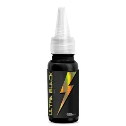 Tinta Para Tatuagem Easy Glow Liner Black Ultra 15ml