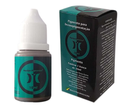 Pigmento Louro 2 Marilyn Para Micropigmentação Sobrancelhas 10ml