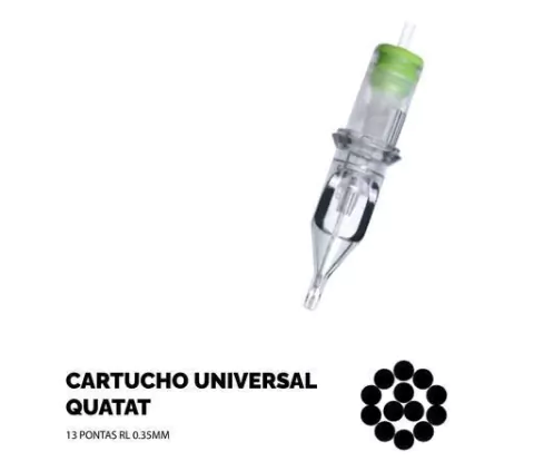 Cartucho Universal Quatat 13 Pontas Rl 035mm