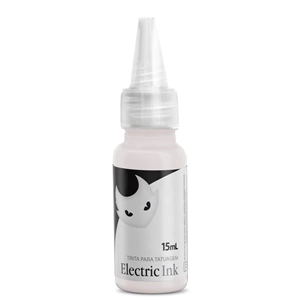 Tinta Electric Para Tatuagem Branco Real 15ml