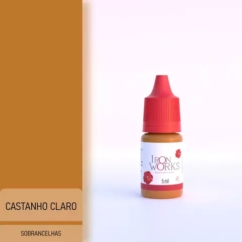 Pigmento Castanho Claro Iron Works - 5ml