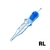 CARTUCHO EMALLA 3RL 0,30mm LONG TAPER - UNIDADE