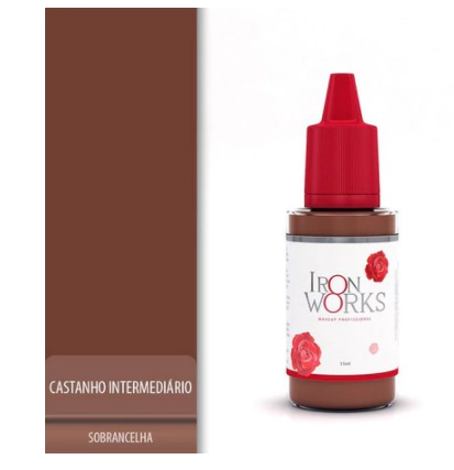 Pigmento Castanho Intermediário Iron Works - 15ml