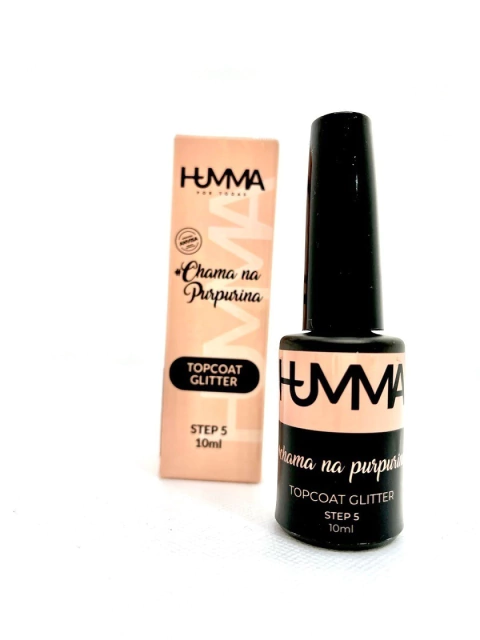 TOP COAT GLITTER 10ML HUMMA