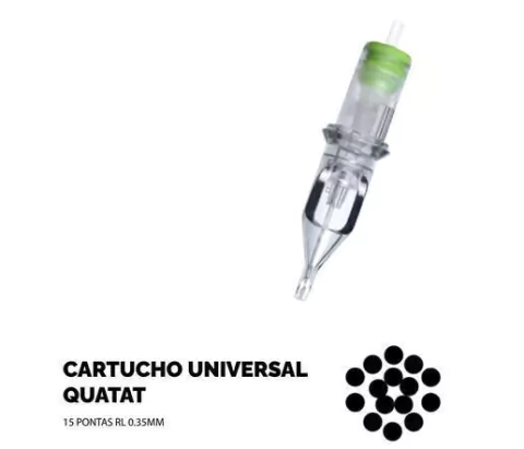 Cartucho Universal Quatat 15 Pontas Rl 035mm