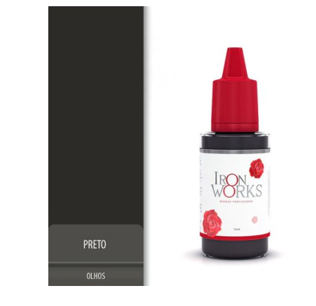 Pigmento Preto Iron Works - 15ml