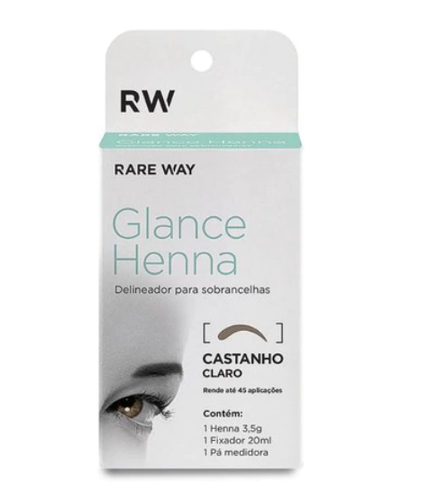Henna Glance Castanho Claro 3,5 Gr