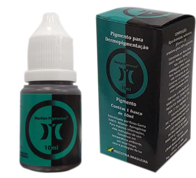 Pigmento Castanho Médio Marilyn Para Micropigmentação Sobrancelhas 10ml