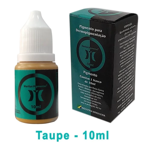 Pigmento Taupe Marilyn Para Micropigmentação de Sobrancelhas 10ml