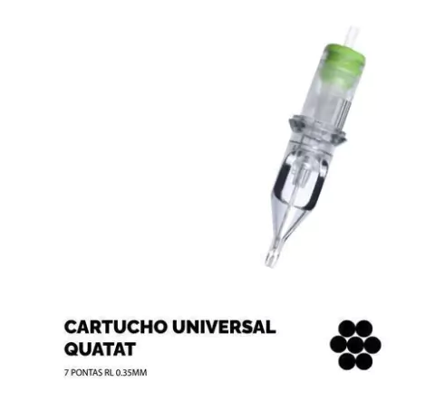 Cartucho Universal Quatat 07 Pontas Rl 035mm