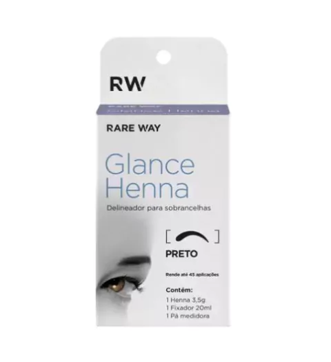 Henna Glance Preto 3,5 Gr