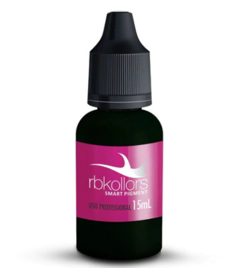 Pigmento Total Black Rb Kollors Sobrancelhas 15ml