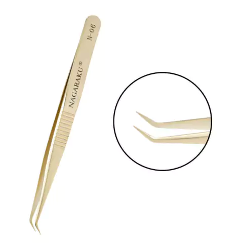 Pinça para Cílios N-06 Nagaraku